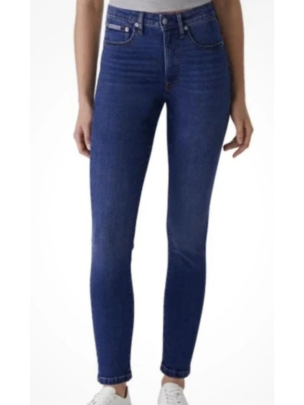 NWT Calvin Klein Women’s 28 Wash Blue High Rise Skinny Ankle Jeans